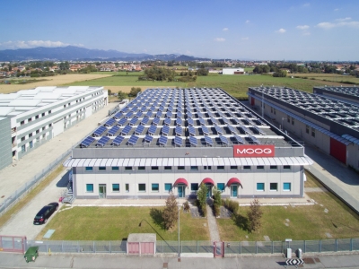 Bild 2:   Moog Werk in Bergamo, Italien ©Moog